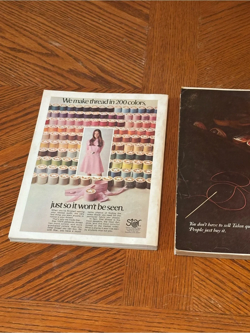Vintage 1970 & 1975 Simplicity Sewing Book Magazine Lot of 2 Retro Fashion